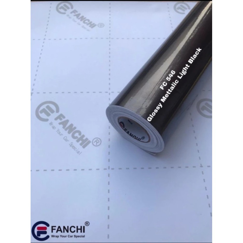 

Sticker Fanchi Fc546 Glossy Metallic Black Candy Metalik Glossy