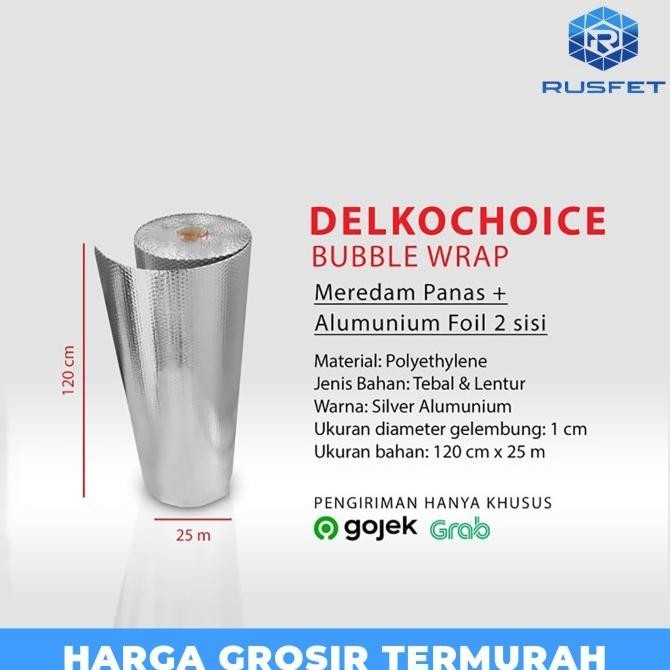 Aluminium Foil Bubble | Insulasi Atap | Peredam Panas Atap Roll