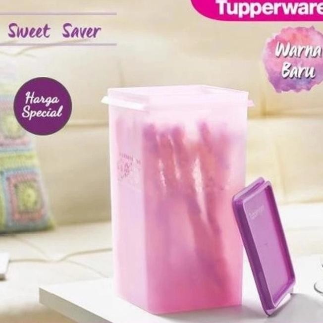 Sweet Saver Tupperware Toples Kotak Tinggi Tupperware 2,6L