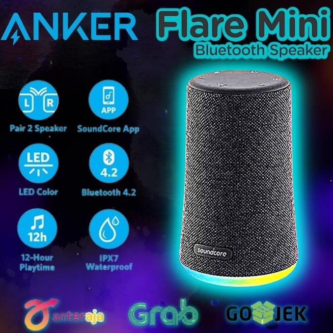 ANKER Soundcore Flare Mini IPX7 Bluetooth Speaker