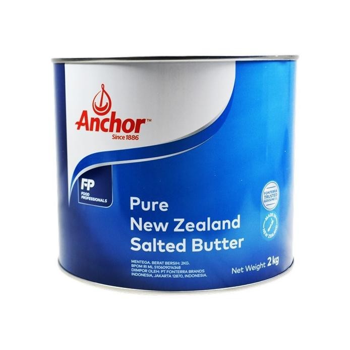 

READYYY KIRIM >> ANCHOR SALTED BUTTER 2KG - MENTEGA ASIN NEW ZEALAND