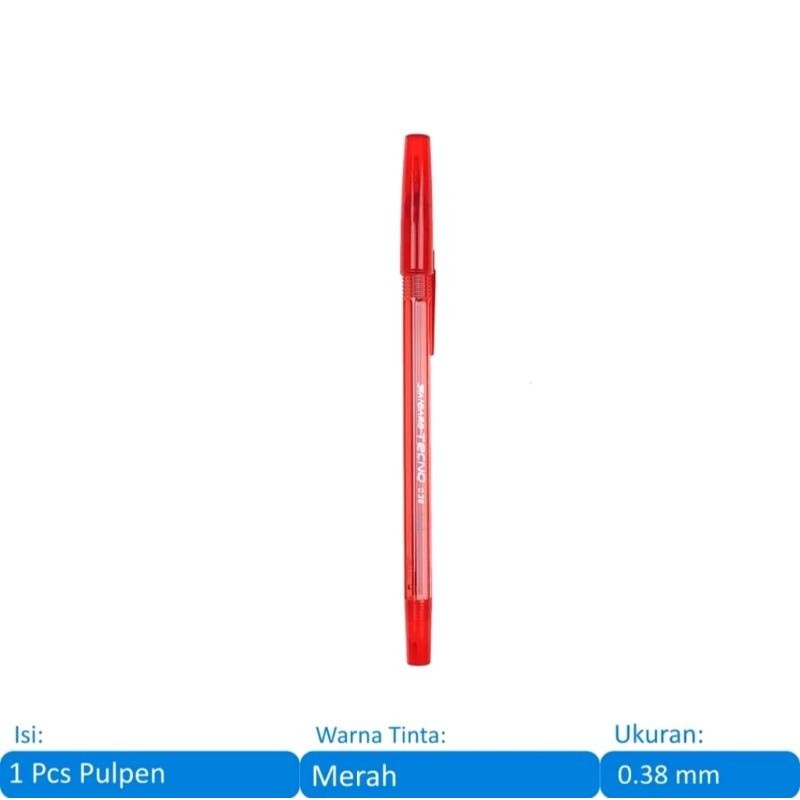 

Standar Tecno Oil Gel Pen Pulpen Semi Jel Delta Tip 0,38 (1pcs)