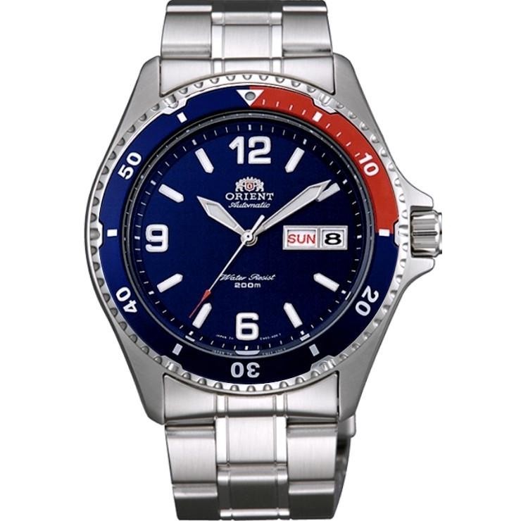 Orient Mako Pepsi II FAA02009D9 Automatic Jam Tangan Pria Original