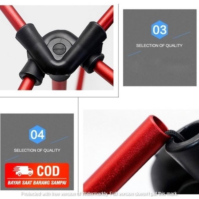 Folding Chair Kursi Lipat Mancing Outdoor Ultralight Gunung Jocestyle