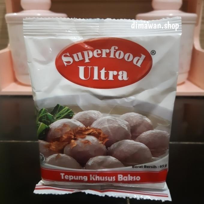 

Superfood Ultra tepung pengenyal bakso 65 gram