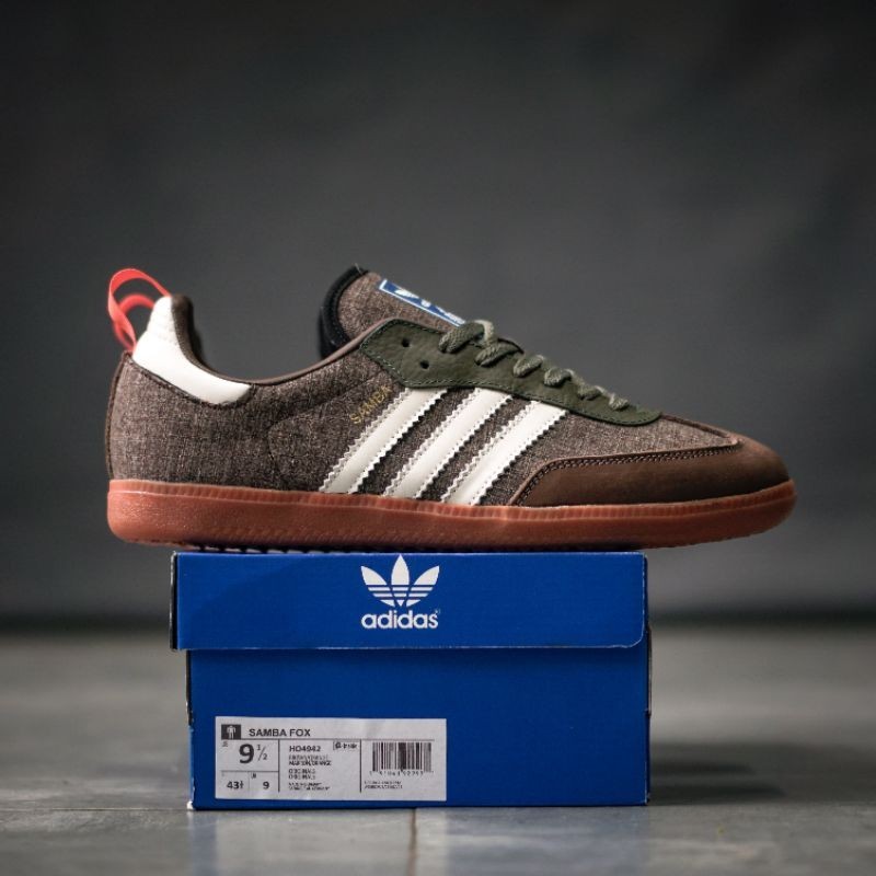 Sneakerslight | Sneakers Adidas Samba OG Fox Brown Original BNIB Made In Germany