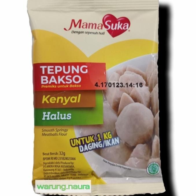 

Mamasuka Tepung Premiks Bakso 32 gr