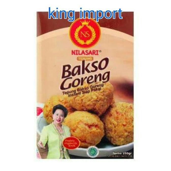 

Nilasari Tepung Bakso Goreng Instant 250gram