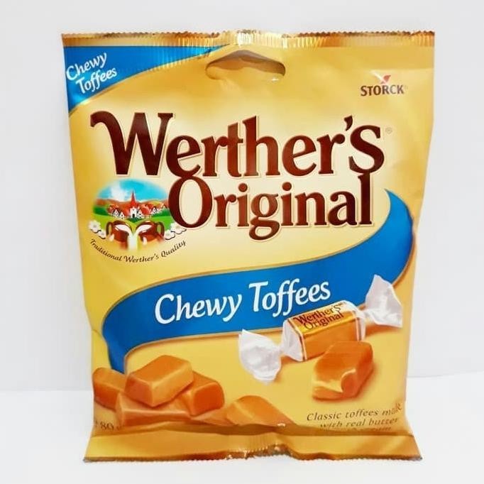 

Storck Werther's Original Butter Cream Chewy Toffe- Permen Import