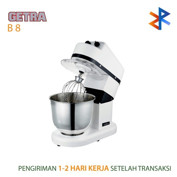 Mixer Pengaduk Adonan 7.5 Liter Getra B 8 / B8 Planetary Mixer