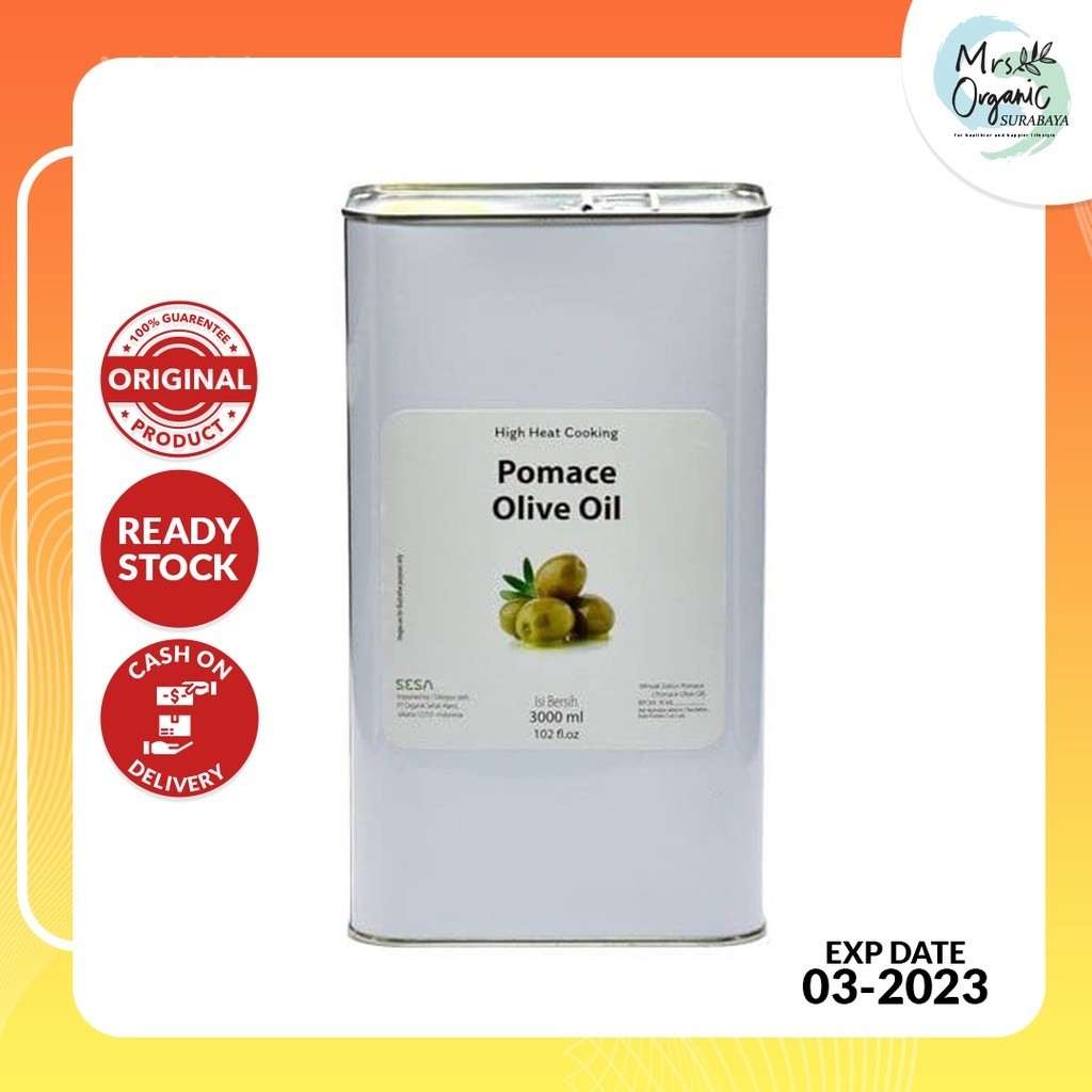 Pomace Olive Oil 3L SESA Minyak Nabati 100% Buah Zaitun