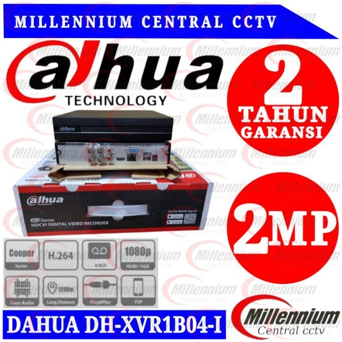 Paket Kamera Cctv Dahua Cooper 2Mp 2 Kamera Lengkap