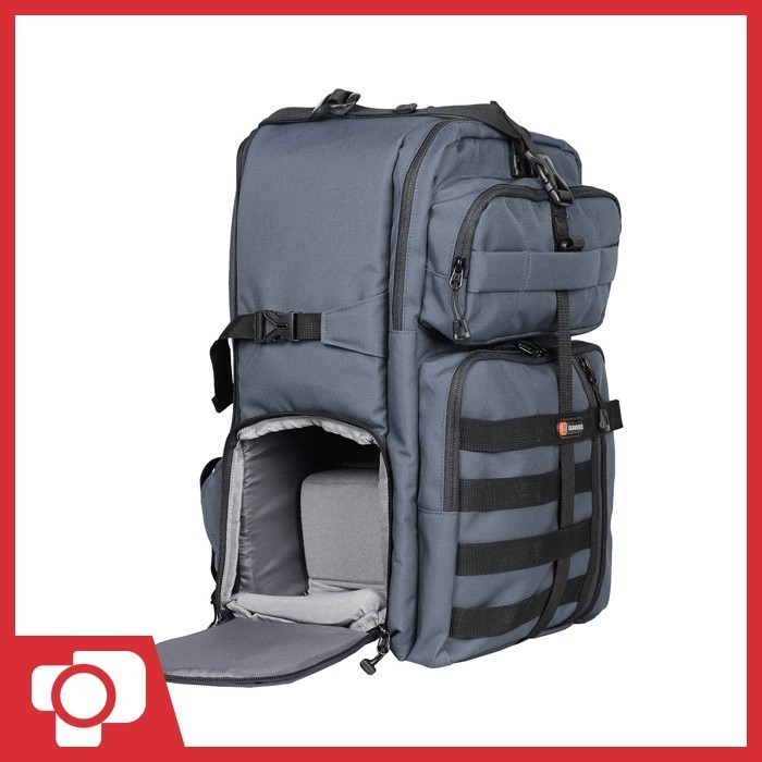 Quarzel Madmax Tas Ransel Kamera - Grey