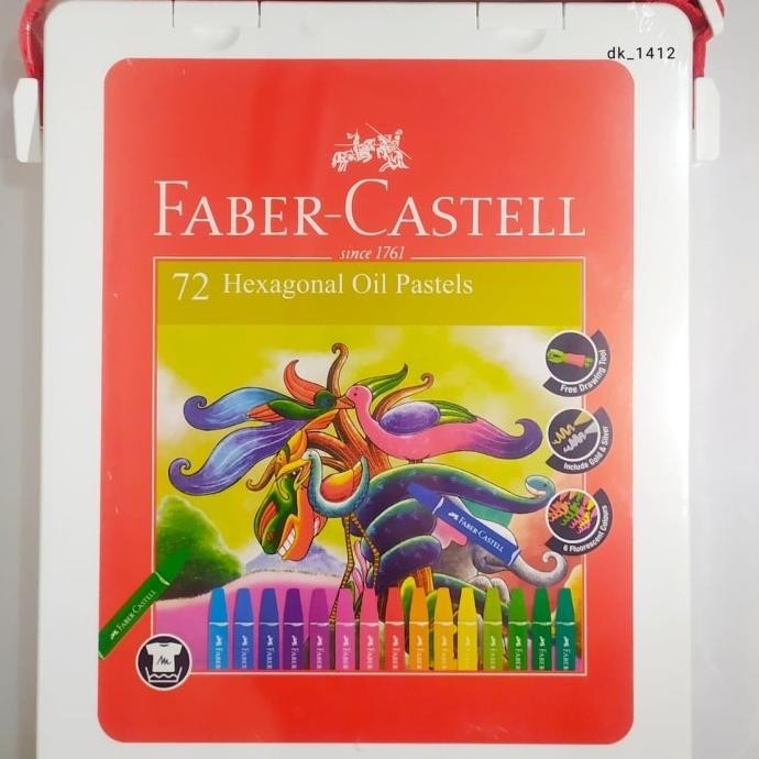 

Crayon Oil Pastel Faber Castell 72 Warna HT