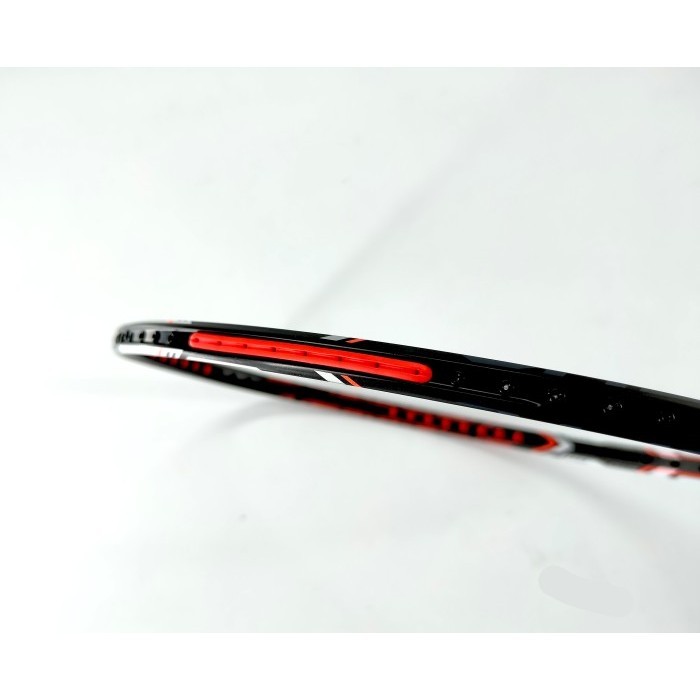 Mizuno Caliber S-Boost Black/Wht/Fluorescent Orange Raket Badminton