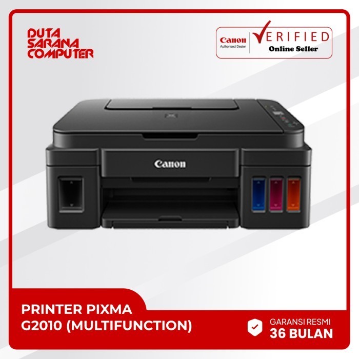 Printer Canon G2010 Inktank Print Scan Copy Tinta Original New Termurah Terlaris Promo