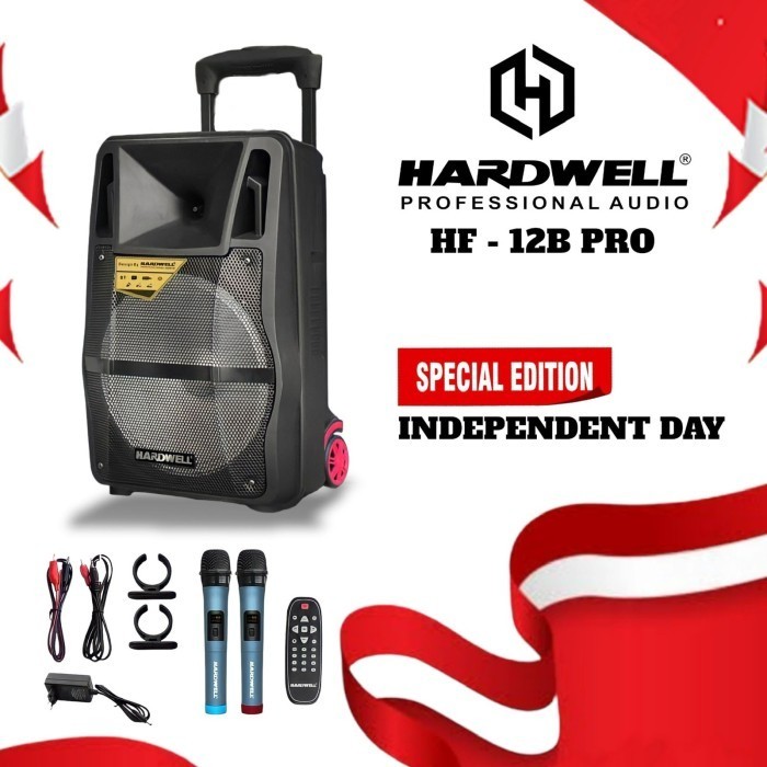 Speaker Portable Meeting Hardwell Hf12B Pro / Hf 12B Pro 12Inch