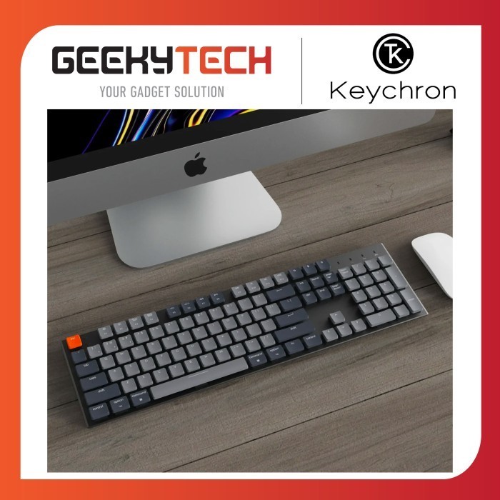 Keychron K5 Ultra-Slim Optical Hot Swappable Alumunium Frame Termurah Terlaris Promo