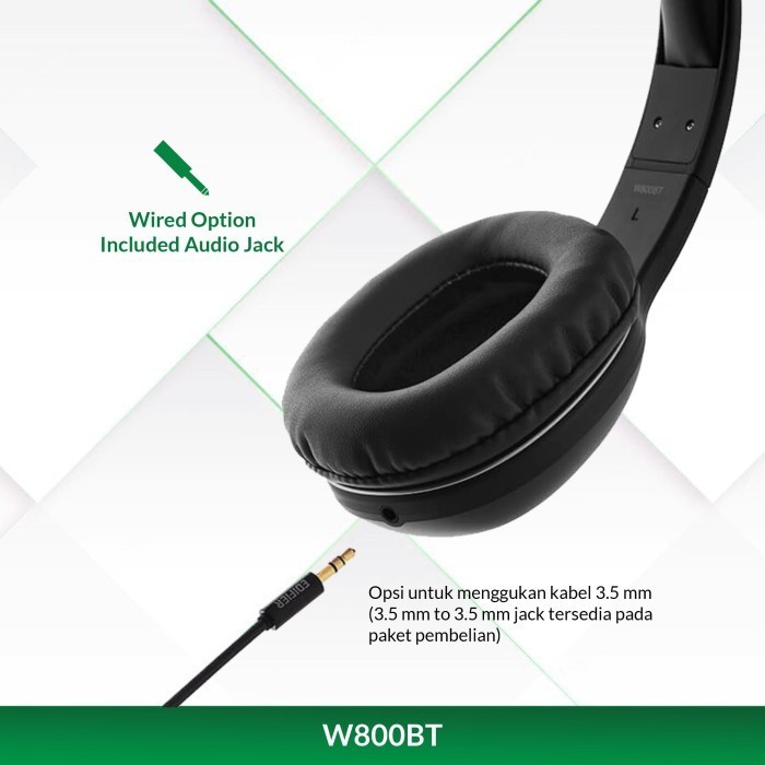 Headset Edifier W800Bt Wired And Wireless