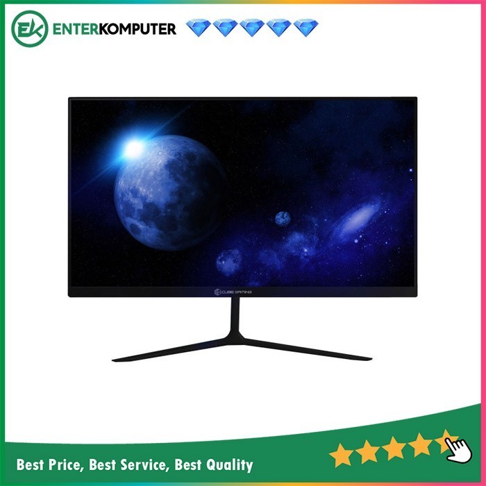 Monitor Cube Gaming Iris 23.8" Gf24Fi Fhd Ips 165Hz G-Sync / 24 Inch Termurah Terlaris Promo