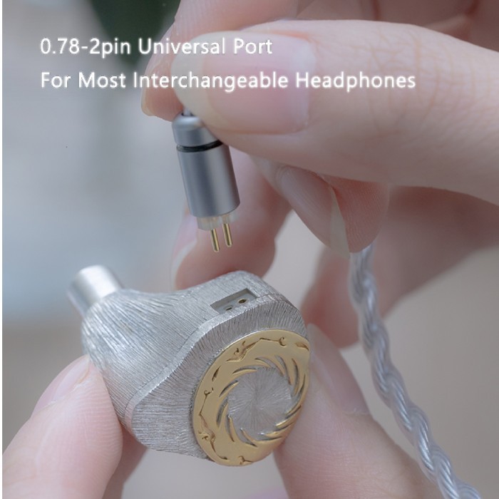 Moondrop Freedsp / Free Dsp Hi-Fi Iem Earphones Upgrade Cable W/ Mic Termurah Terlaris Promo