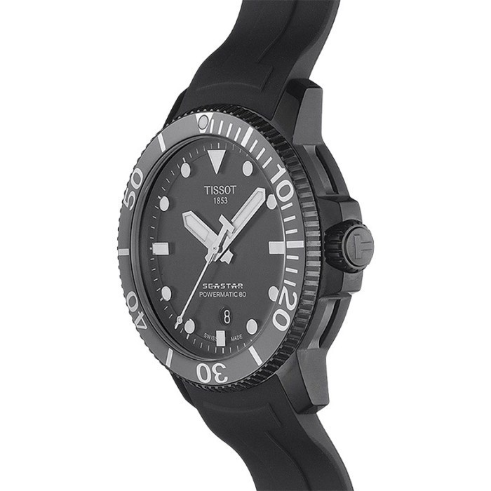 Tissot Seastar 1000 Powermatic 80 T120.407.37.051.00 Black Black