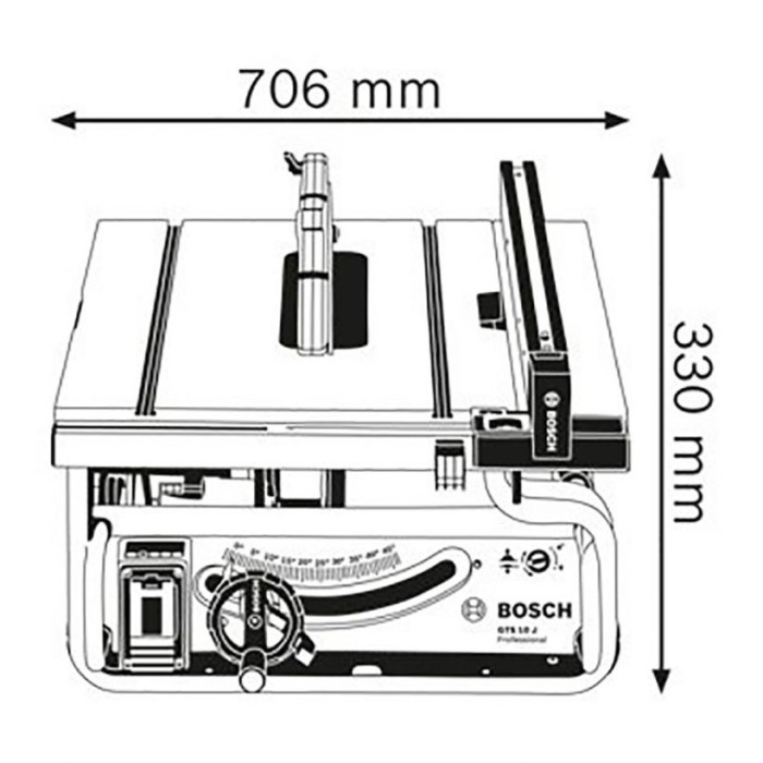 Mesin Gergaji Meja / Table Saw Bosch Gts 10 J