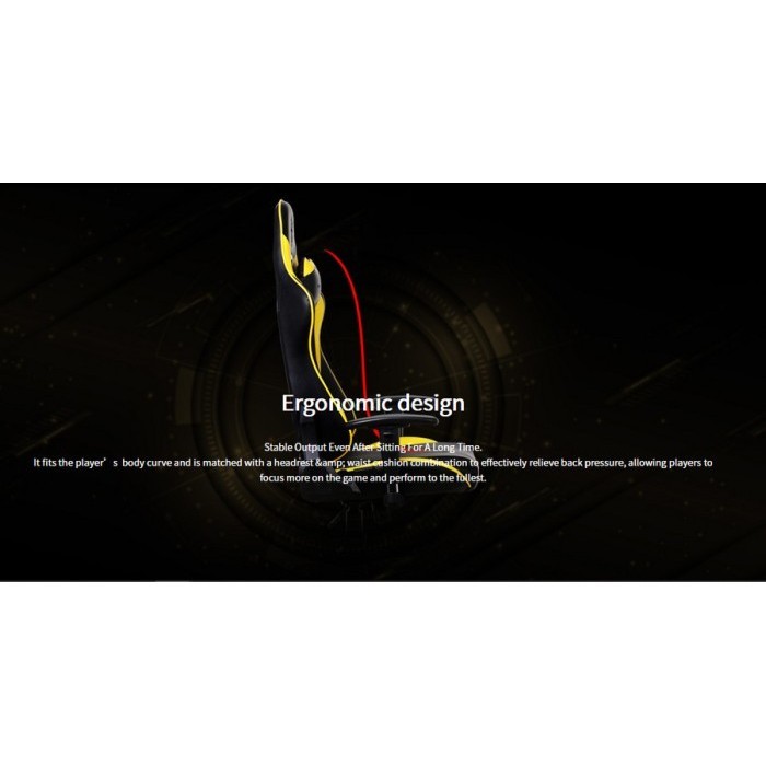 1Stplayer Gaming Chair Fk2 - Black Blue - Lumbar Massage