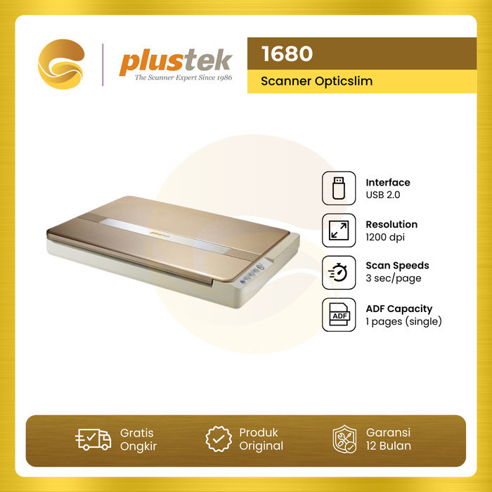 Plustek Scanner Opticslim 1680