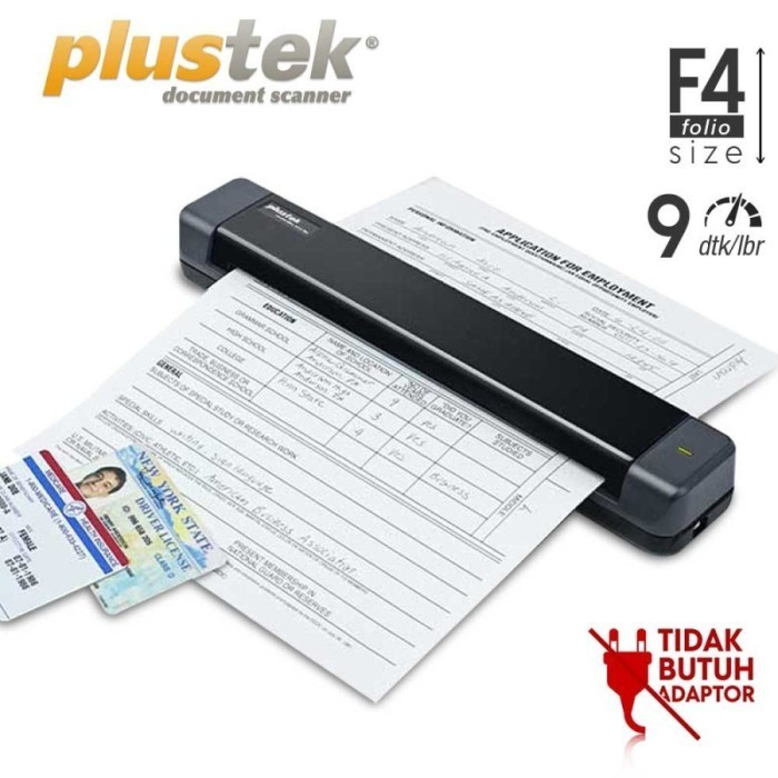 Plustek Scanner S410 Plus Mobile Portable Mobileoffice S 410