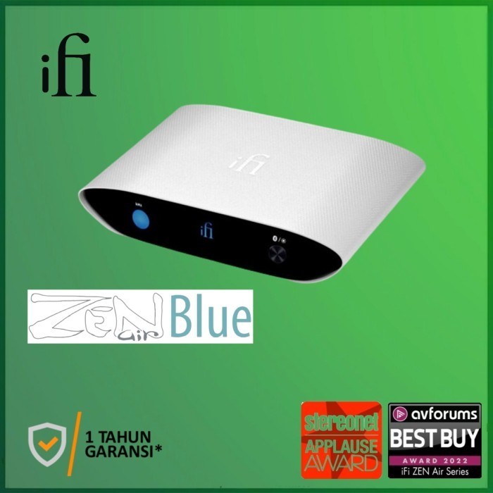 Ifi Zen Air Blue Hi-Res Bluetooth Audio Receiver Streamer Desktop Dac