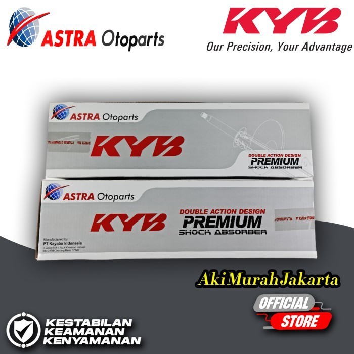 Shock Breaker Kyb / Kayaba Premium Honda Jazz Depan 2004-08 Original