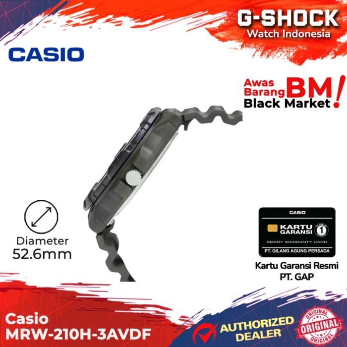 Casio General Mrw-210H-3Avdf Mrw-210H Mrw-210 Mrw210H Mrw 210H Termurah Terlaris Promo