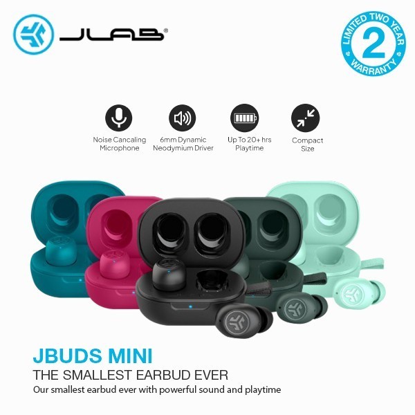 Jlab Jbuds Mini True Wireless Bluetooth Earphone Tws Mini Earbuds