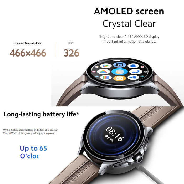 Xiaomi Watch 2 Pro 1.43 Inch Amoled Wear Os