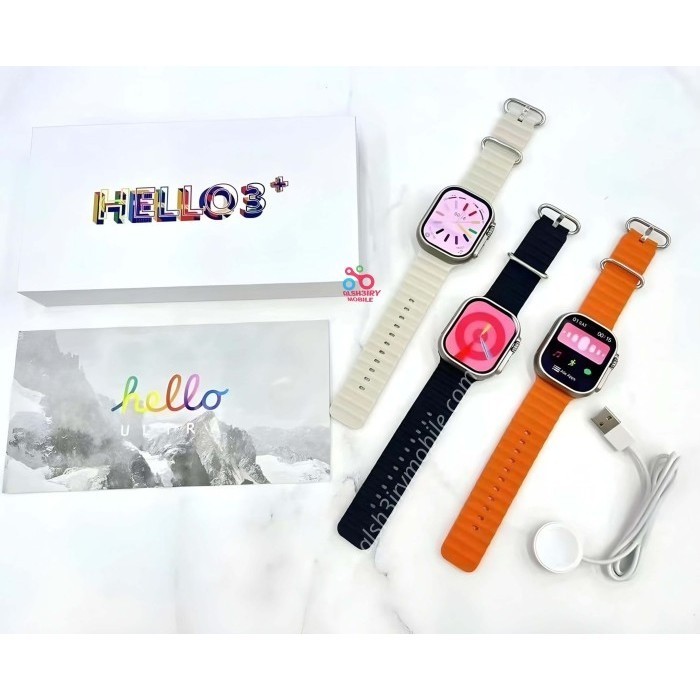 Iwo Hello Watch 3 Plus Ultra Smartwatch Amoled 2.04 Inch Music 4Gb