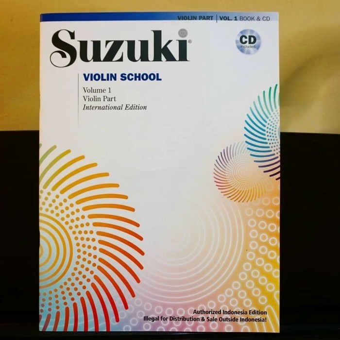

Buku Biola Suzuki 1 - Buku Suzuki Violin 1 Include Cd