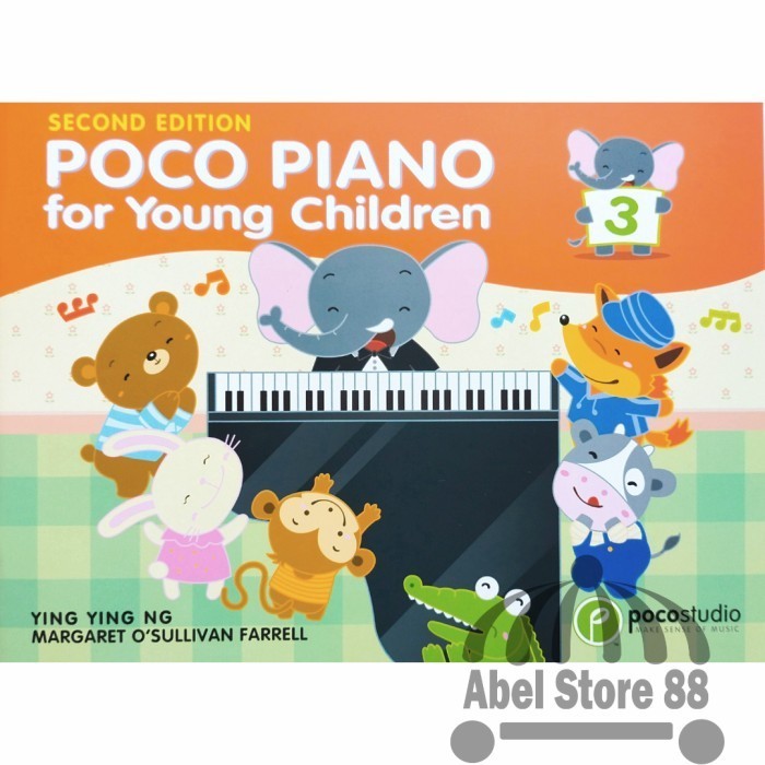 

Buku Piano Pemula Poco Piano For Young Children Book 3 - Ying Ying Ng