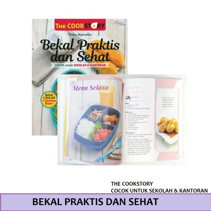 

Buku Bekal Praktis Dan Sehat Cook Story Cocok Untuk Sekolah Kantoran