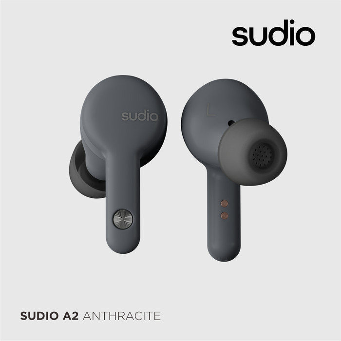 Sudio A2 Anthracite Tws - In-Ear Active Noise Cancelling