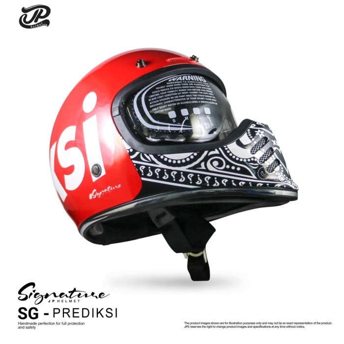 Helm Jp Retro Signature Prediksi