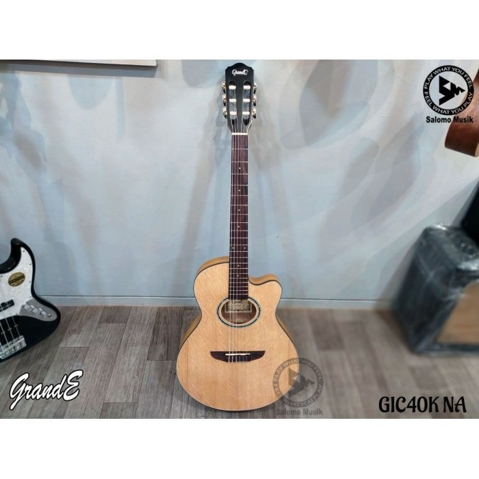 Gitar Klasik Nylon Grande Gic-40K Na