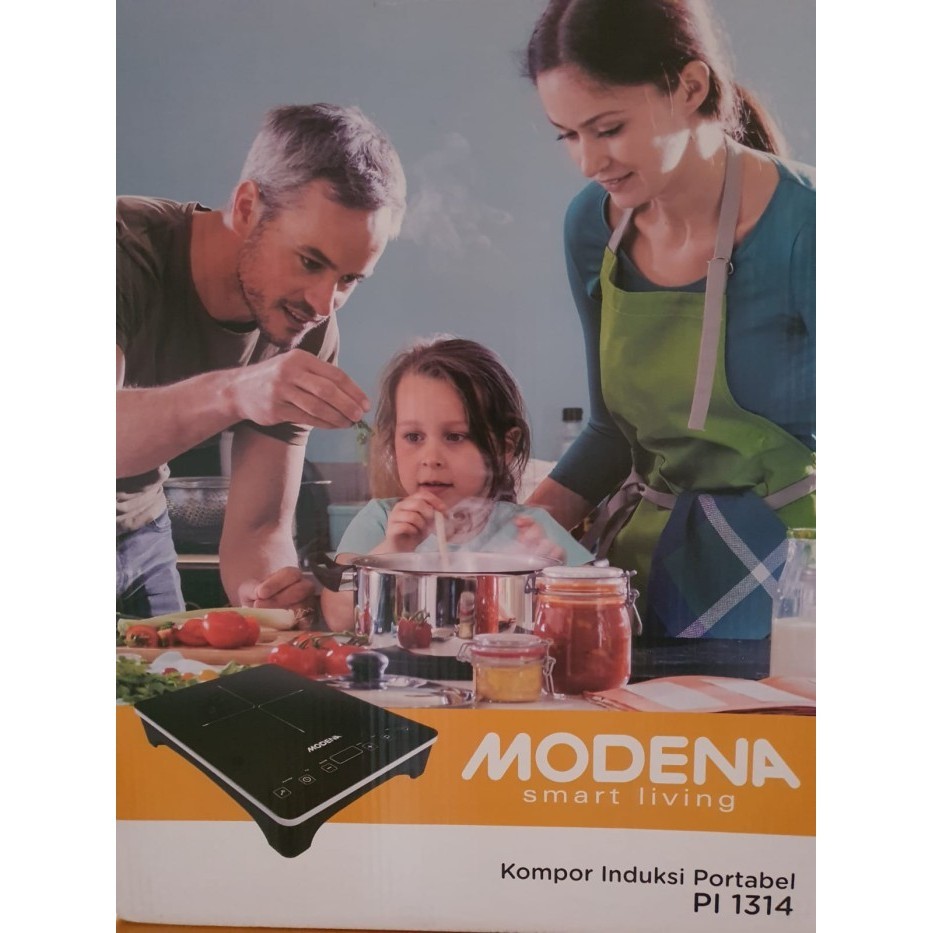 Modena Kompor Induksi Portable Esente - Pi 1314 W / Pi1314W