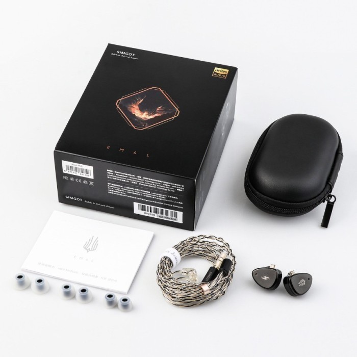 Simgot Em6L 1Dd+4Ba Hybrid H-2019 Target In Ear Monitor Earphone Termurah Terlaris Promo