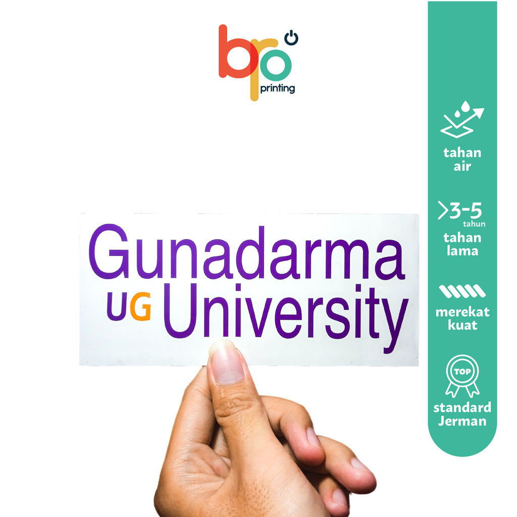 STIKER GUNADARMA TULISAN CUTTING CUTING STICKER GUNDAR
