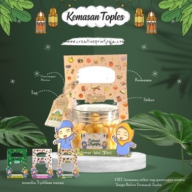 Box Hampers Toples 350ml-400ml