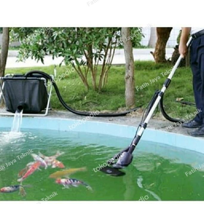 Vacuum Pembersih Kotoran Kolam Ikan Renang Pond Cleaner Kolam Renang