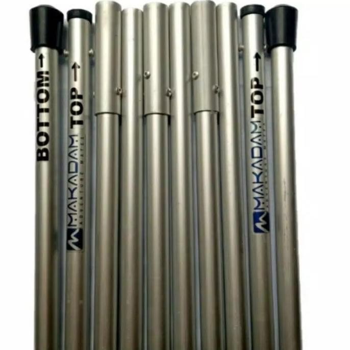 tiang flysheet tenda camping alumunium