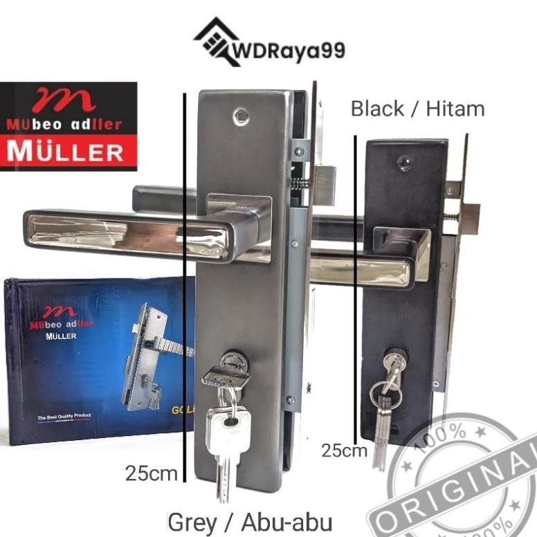 Gagang Pintu Besar Muller / Kunci Pintu Muller Besar 25cm Anti Macet