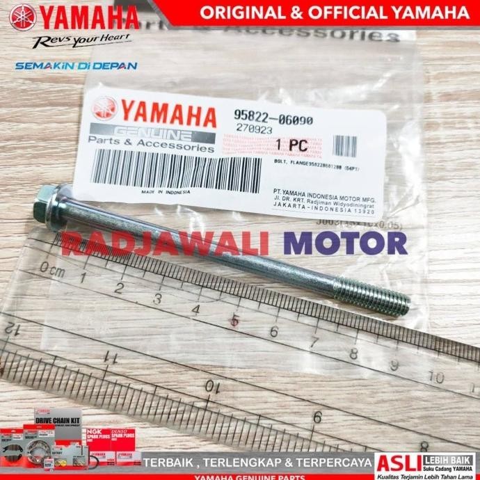 Baut Cover Tutup Filter Cvt 9Cm Mio J Asli Original Yamaha